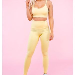 SASKI Pastel Yellow Set